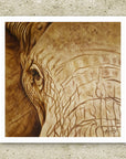Paper fine art print of Strength and Honor a painting by Kris Horton