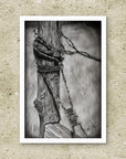 Unframed paper fine art print of Bound a painting by Kris Horton