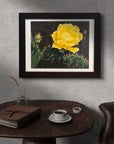 Painting Beauty Among Thorns by Kris Horton a floral cactus painting