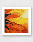 Unframed paper print of the painting Petals in the Sun by Kris Horton