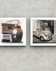 Vintage truck mini print set on fine art paper by Kris Horton